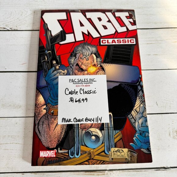 Cable Classic Volume 1 Louise Simonson & Fabian Nicieza Paperback Comic Book - Picture 7 of 7